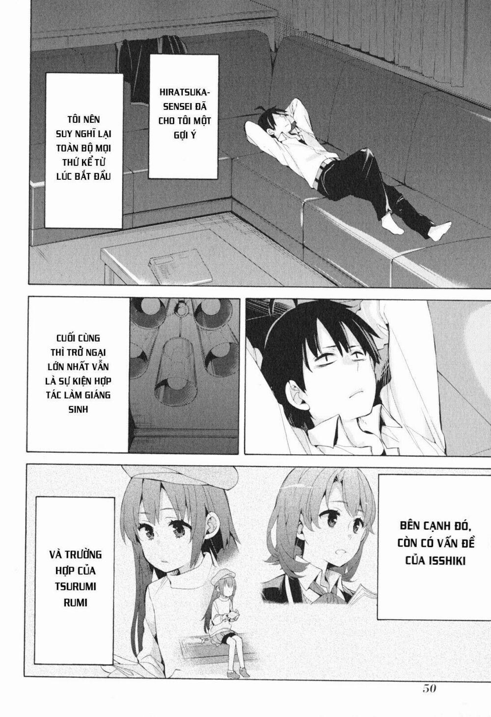 Chuyện Tình Thanh Xuân Bi Hài Của Tôi Quả Nhiên Là Sai Lầm 40 trang 3