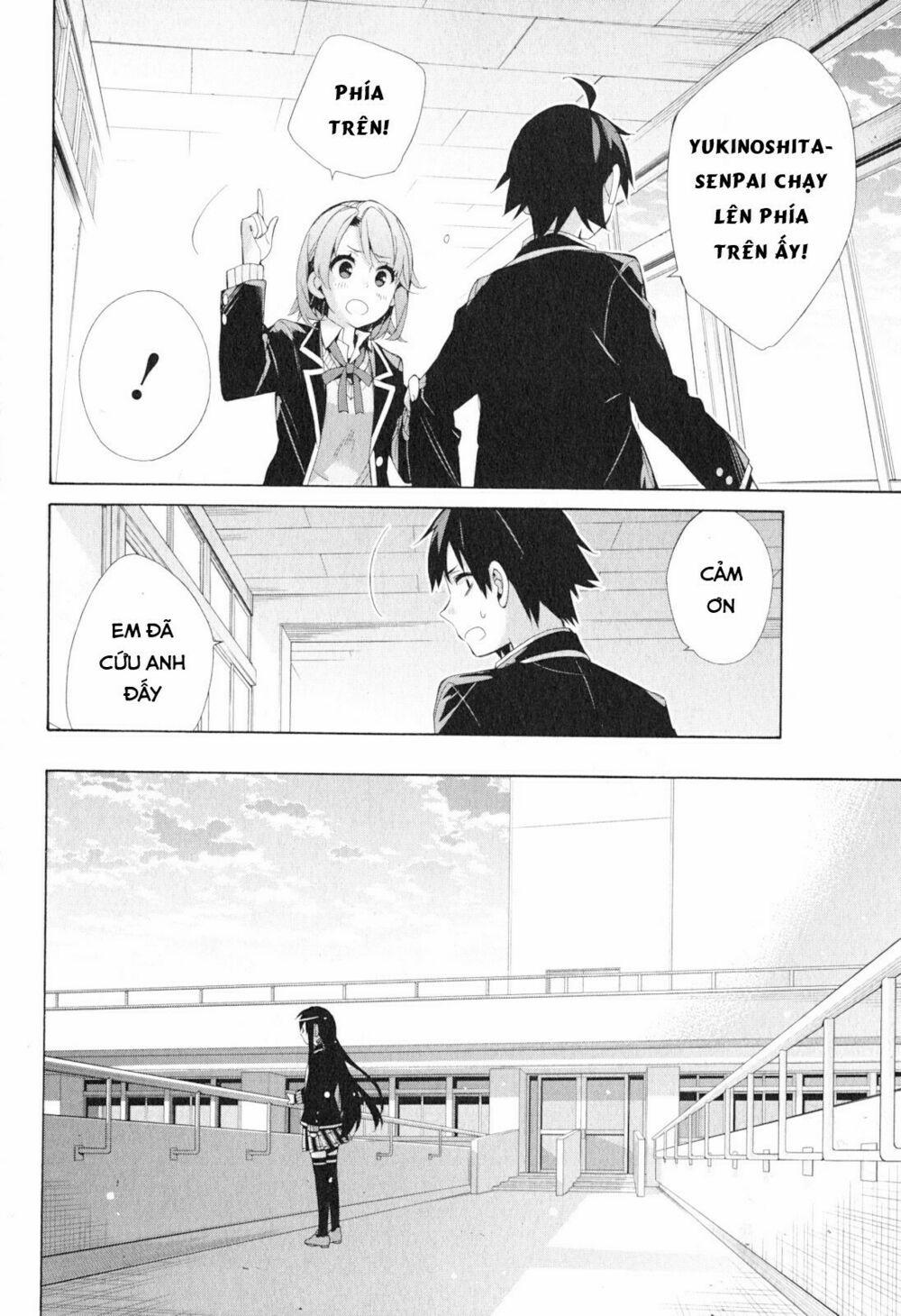 Chuyện Tình Thanh Xuân Bi Hài Của Tôi Quả Nhiên Là Sai Lầm 40 trang 34