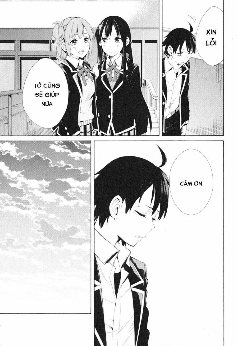 Chuyện Tình Thanh Xuân Bi Hài Của Tôi Quả Nhiên Là Sai Lầm 40 trang 41