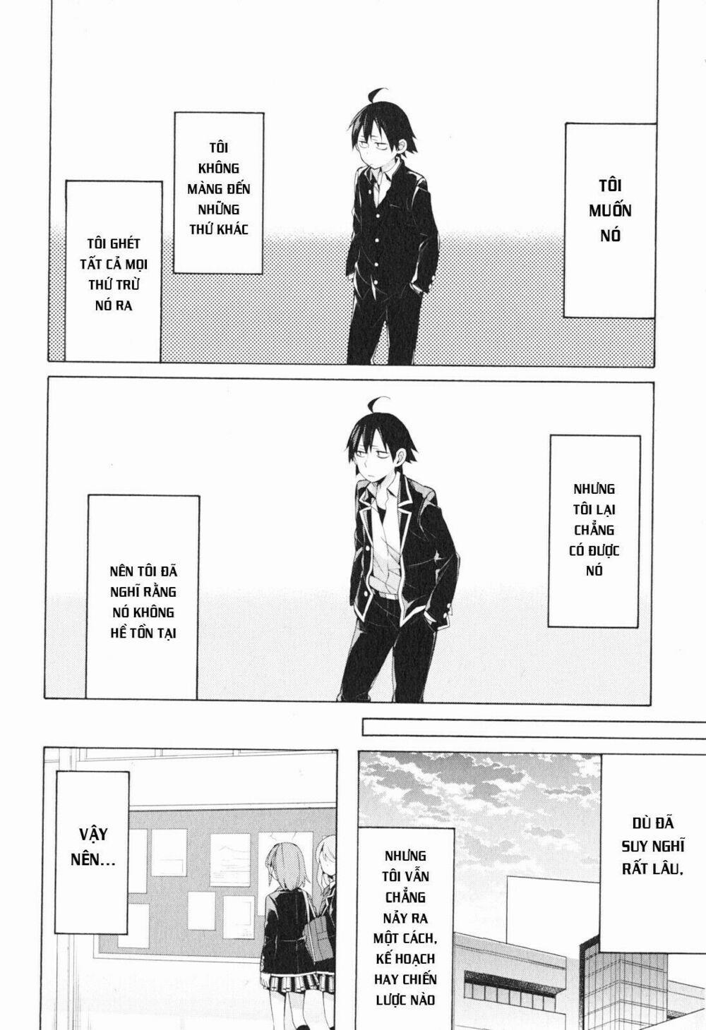 Chuyện Tình Thanh Xuân Bi Hài Của Tôi Quả Nhiên Là Sai Lầm 40 trang 7