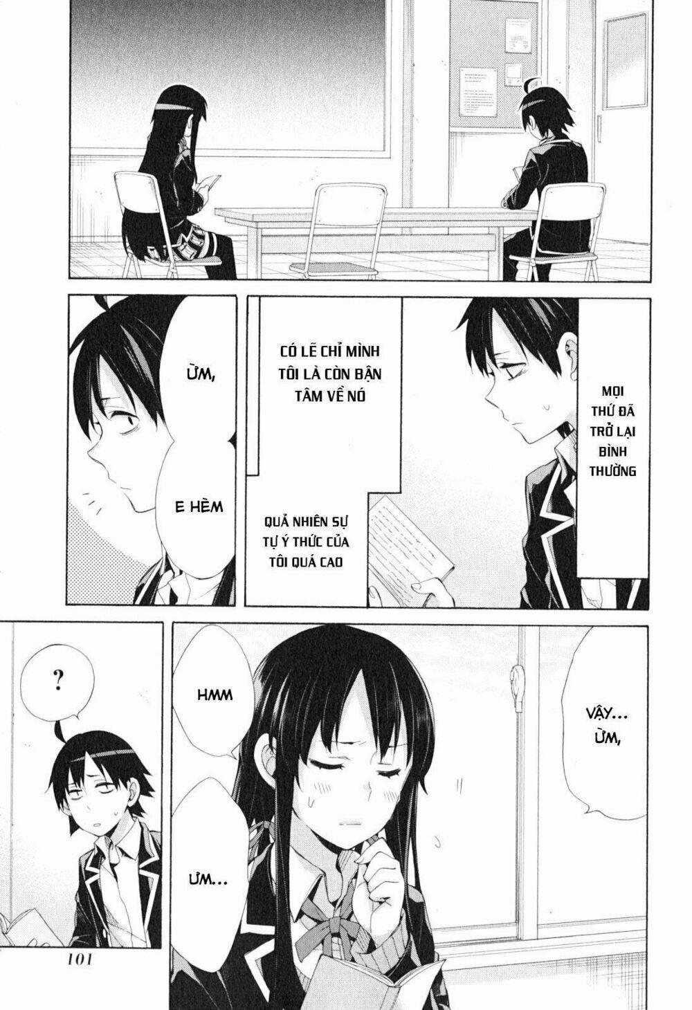 Chuyện Tình Thanh Xuân Bi Hài Của Tôi Quả Nhiên Là Sai Lầm 41 trang 10