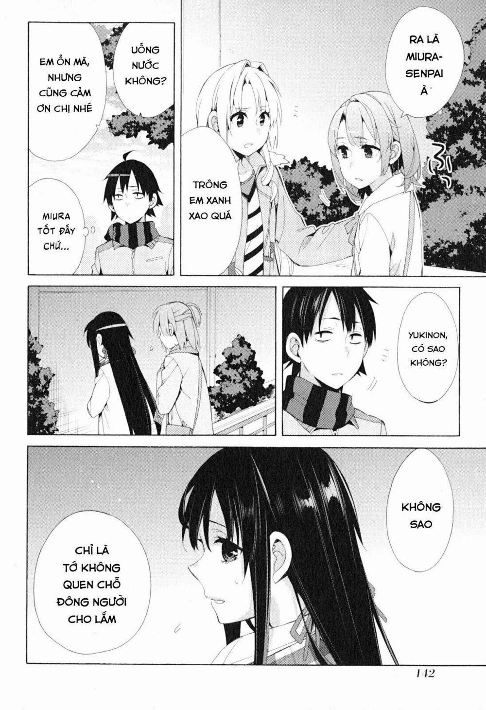 Chuyện Tình Thanh Xuân Bi Hài Của Tôi Quả Nhiên Là Sai Lầm 42 trang 16