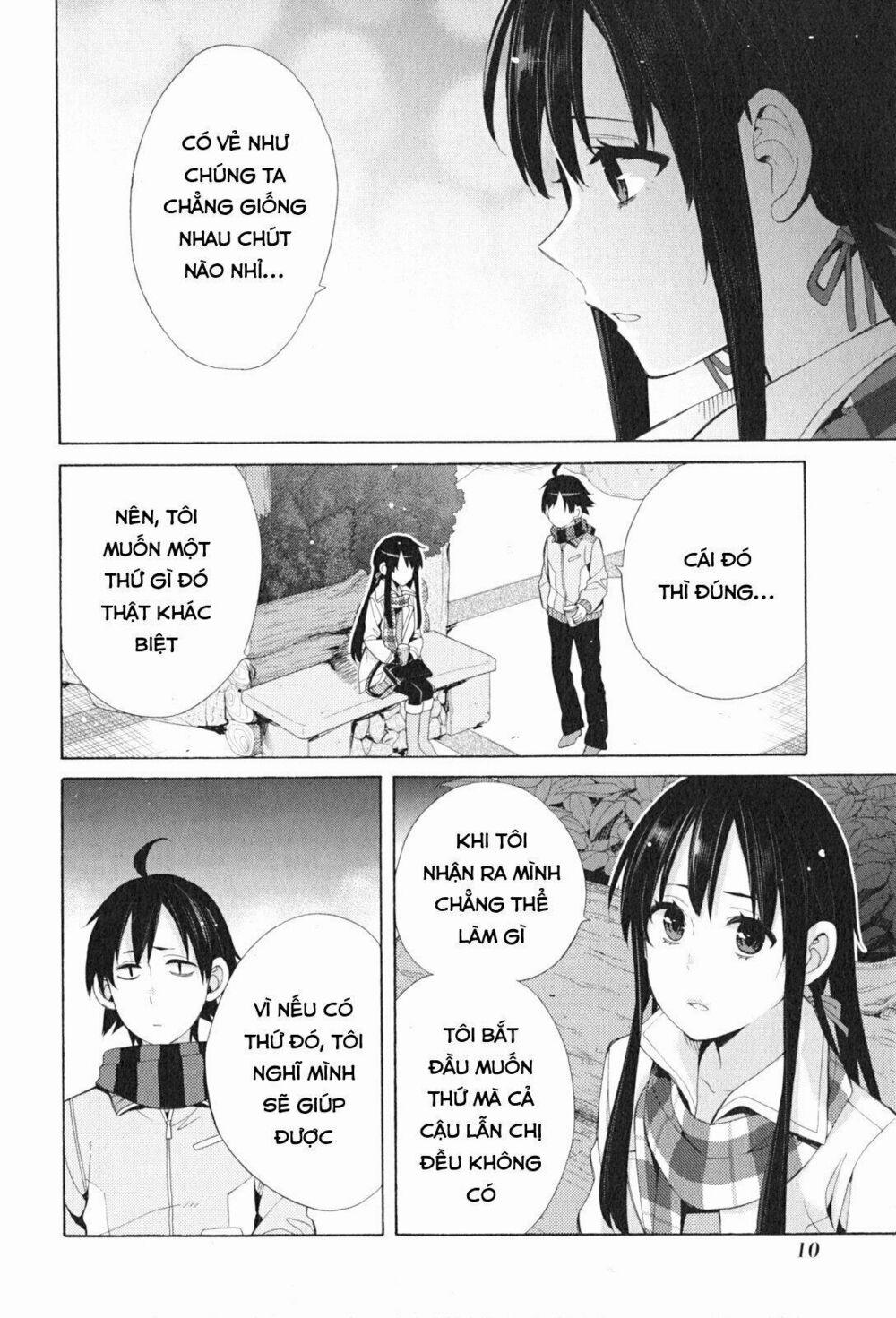 Chuyện Tình Thanh Xuân Bi Hài Của Tôi Quả Nhiên Là Sai Lầm 43 trang 9