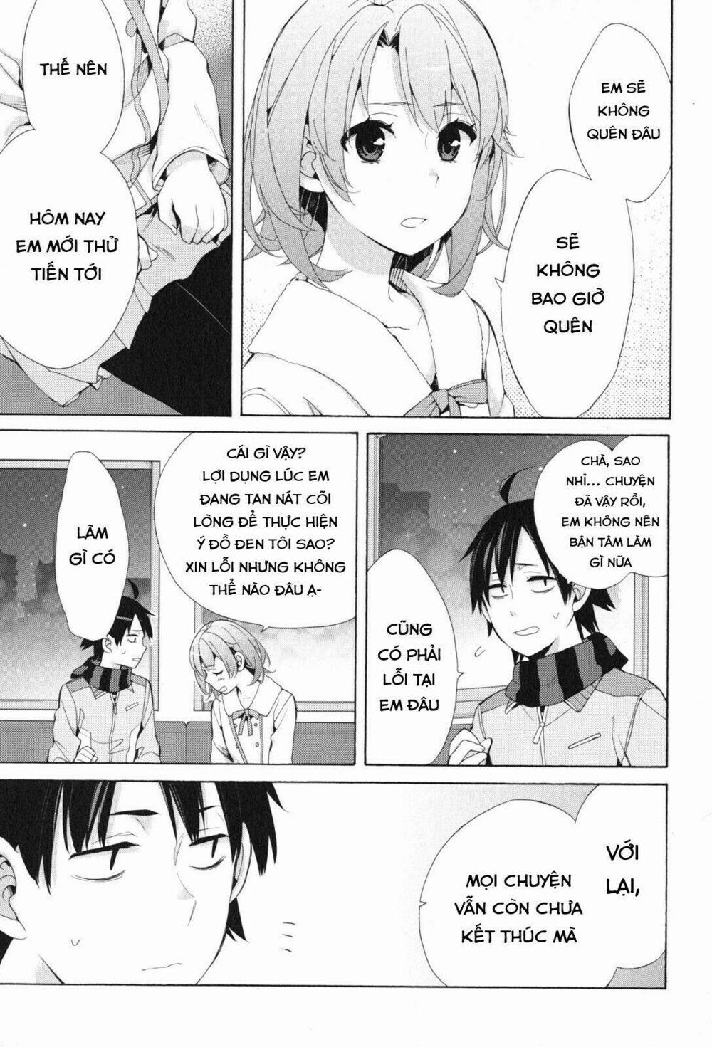 Chuyện Tình Thanh Xuân Bi Hài Của Tôi Quả Nhiên Là Sai Lầm 44 trang 14