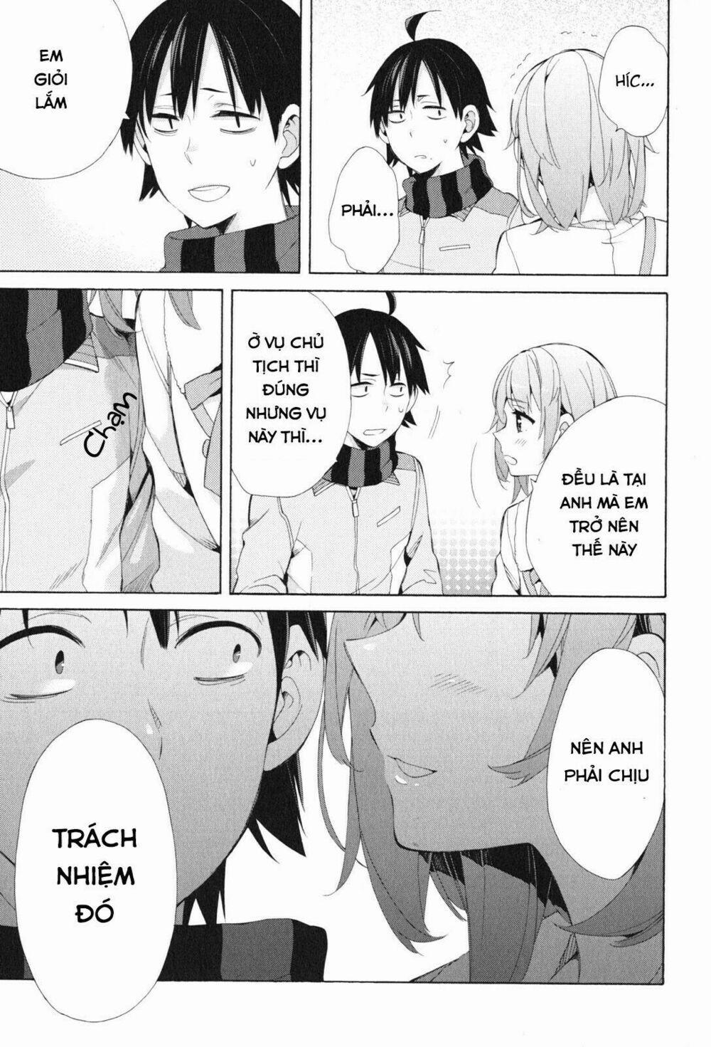 Chuyện Tình Thanh Xuân Bi Hài Của Tôi Quả Nhiên Là Sai Lầm 44 trang 16