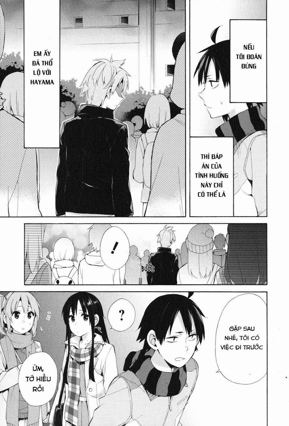 Chuyện Tình Thanh Xuân Bi Hài Của Tôi Quả Nhiên Là Sai Lầm 44 trang 4