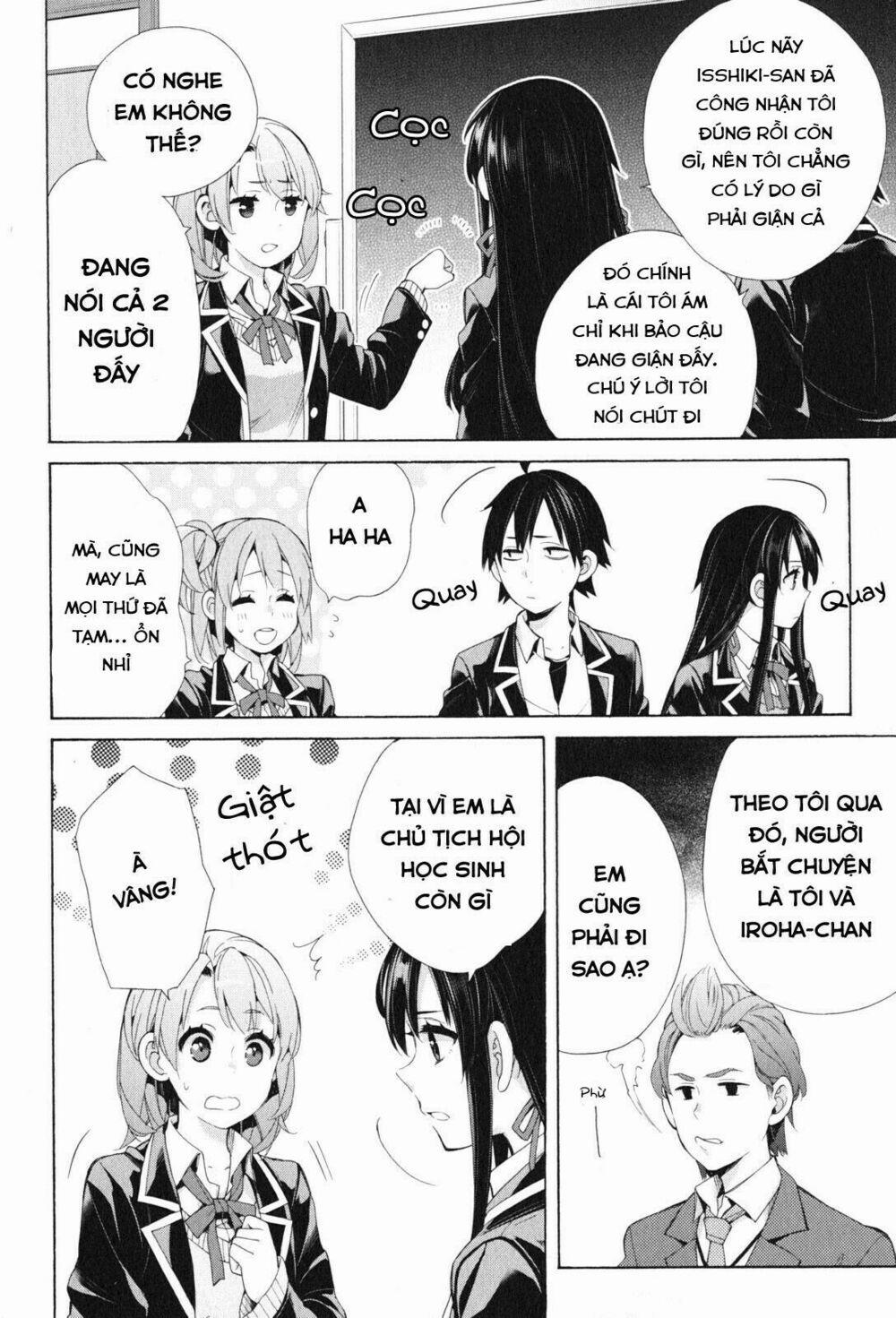 Chuyện Tình Thanh Xuân Bi Hài Của Tôi Quả Nhiên Là Sai Lầm 45 trang 19