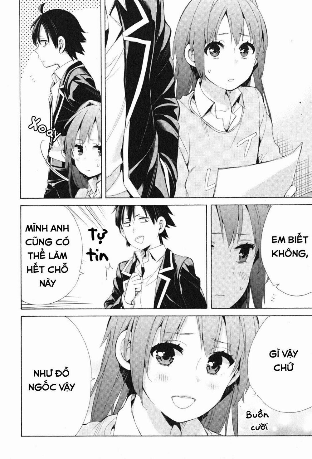 Chuyện Tình Thanh Xuân Bi Hài Của Tôi Quả Nhiên Là Sai Lầm 45 trang 27