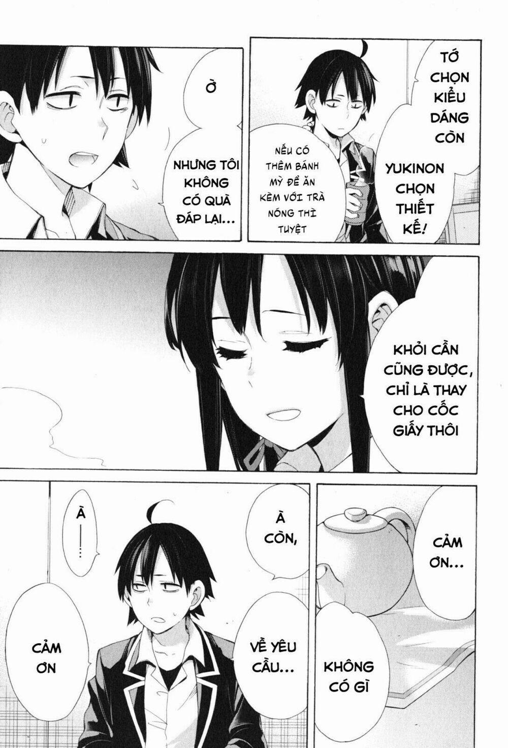 Chuyện Tình Thanh Xuân Bi Hài Của Tôi Quả Nhiên Là Sai Lầm 45 trang 38