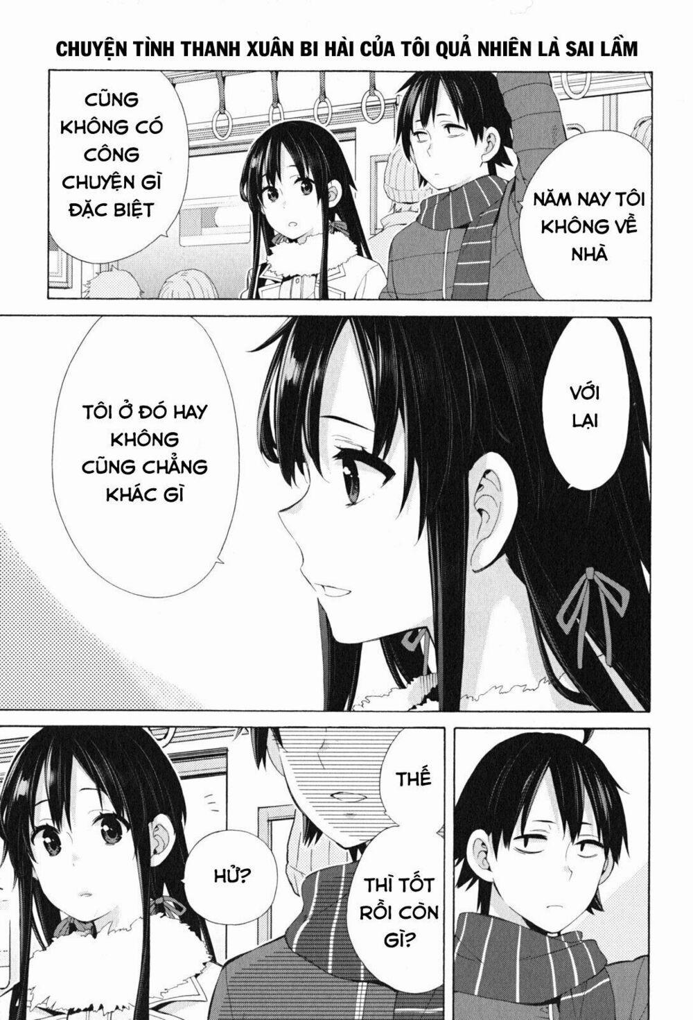 Chuyện Tình Thanh Xuân Bi Hài Của Tôi Quả Nhiên Là Sai Lầm 46 trang 16