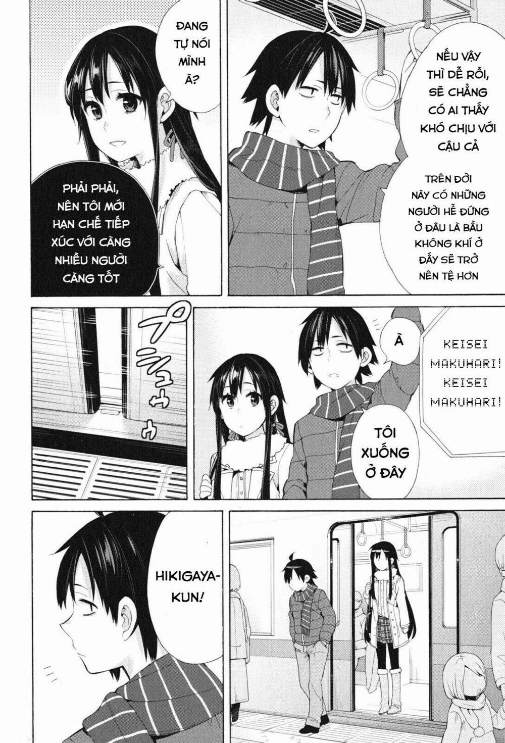 Chuyện Tình Thanh Xuân Bi Hài Của Tôi Quả Nhiên Là Sai Lầm 46 trang 17