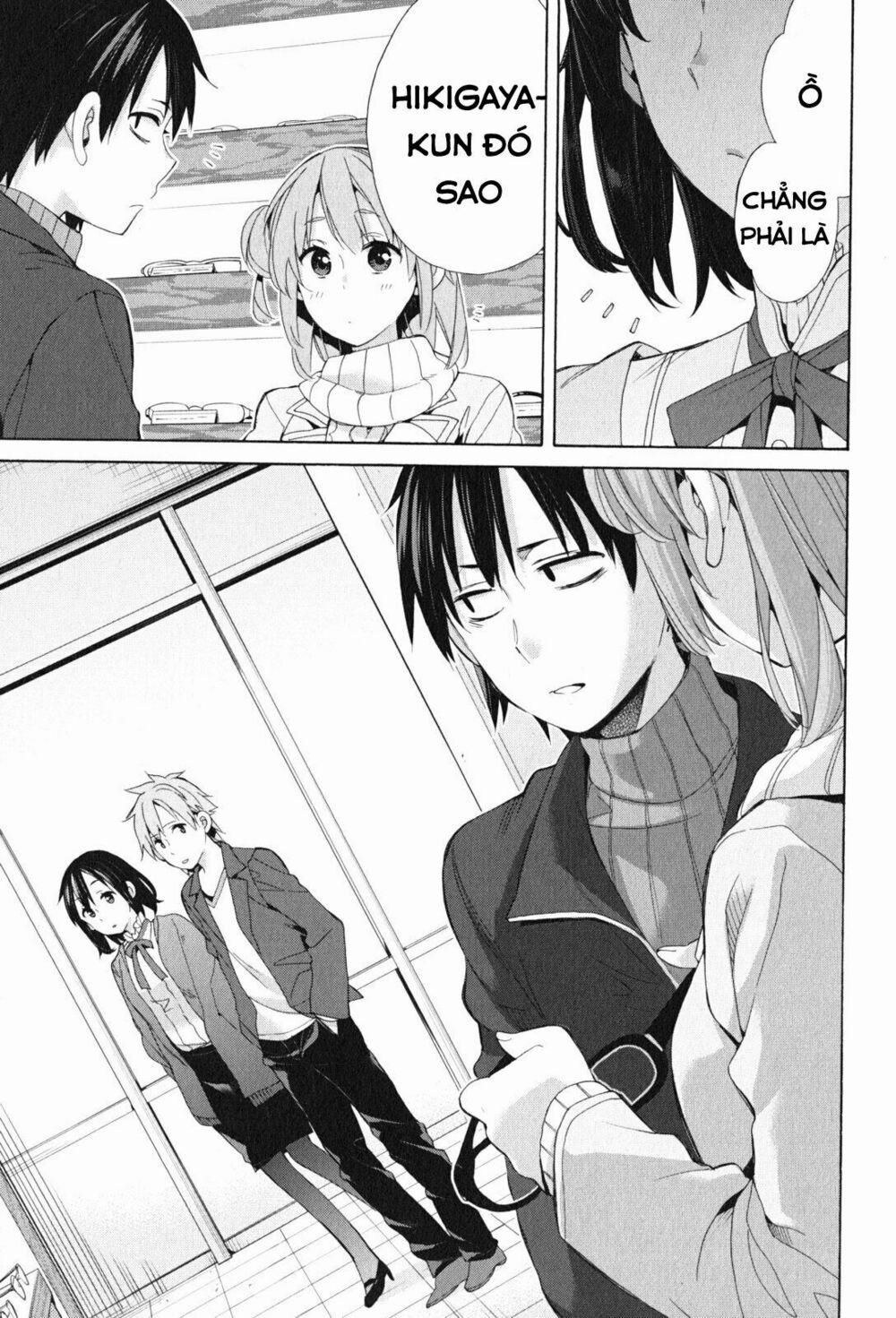 Chuyện Tình Thanh Xuân Bi Hài Của Tôi Quả Nhiên Là Sai Lầm 46 trang 28