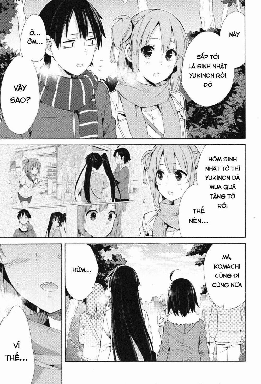 Chuyện Tình Thanh Xuân Bi Hài Của Tôi Quả Nhiên Là Sai Lầm 46 trang 6