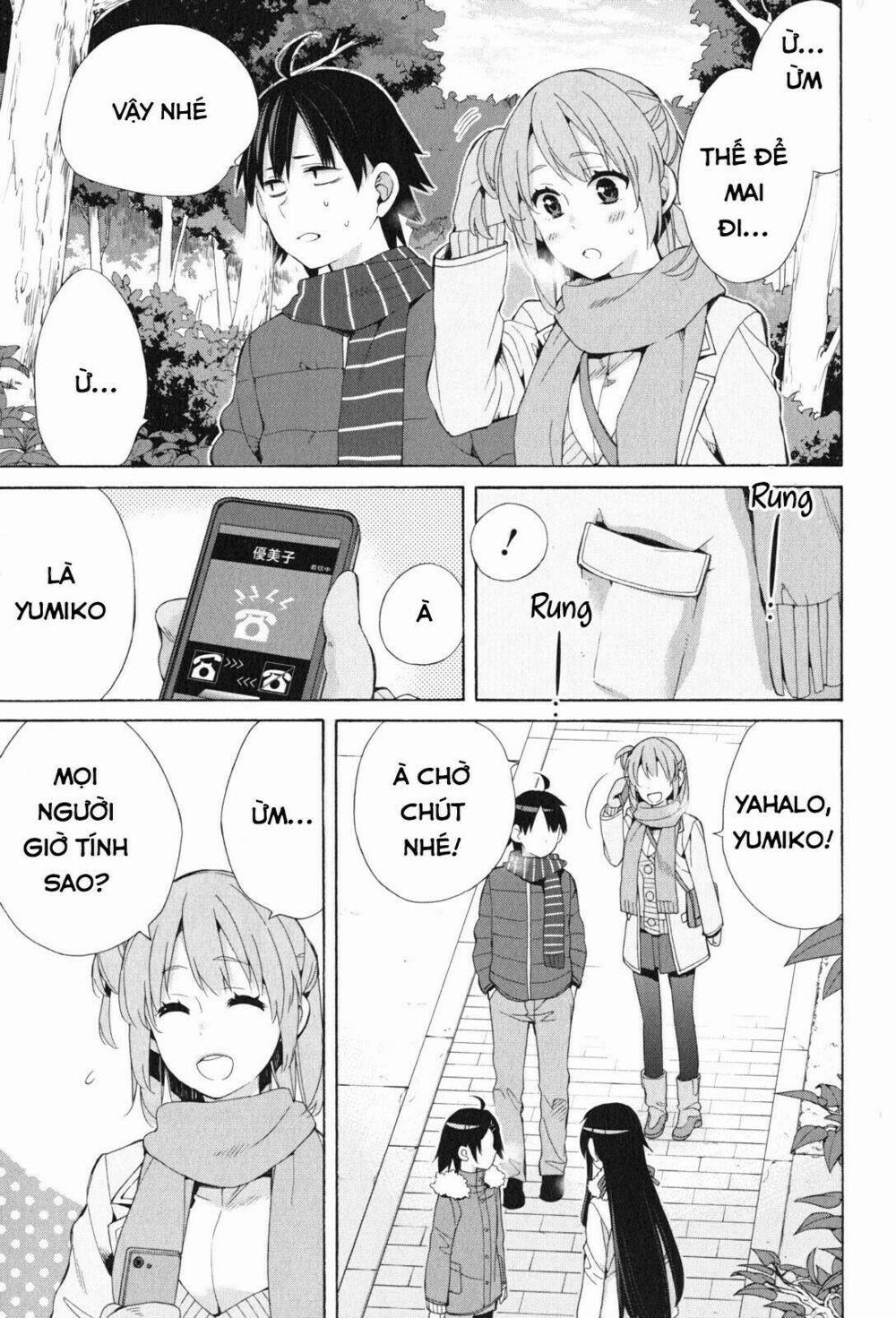 Chuyện Tình Thanh Xuân Bi Hài Của Tôi Quả Nhiên Là Sai Lầm 46 trang 8