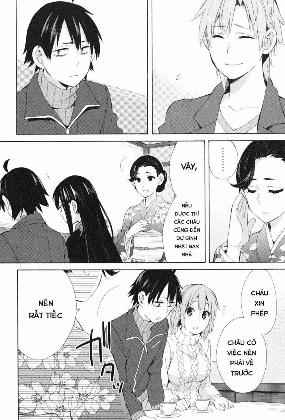 Chuyện Tình Thanh Xuân Bi Hài Của Tôi Quả Nhiên Là Sai Lầm 47 trang 17