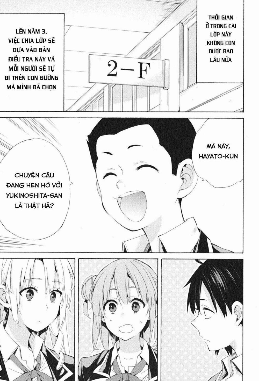 Chuyện Tình Thanh Xuân Bi Hài Của Tôi Quả Nhiên Là Sai Lầm 47 trang 24