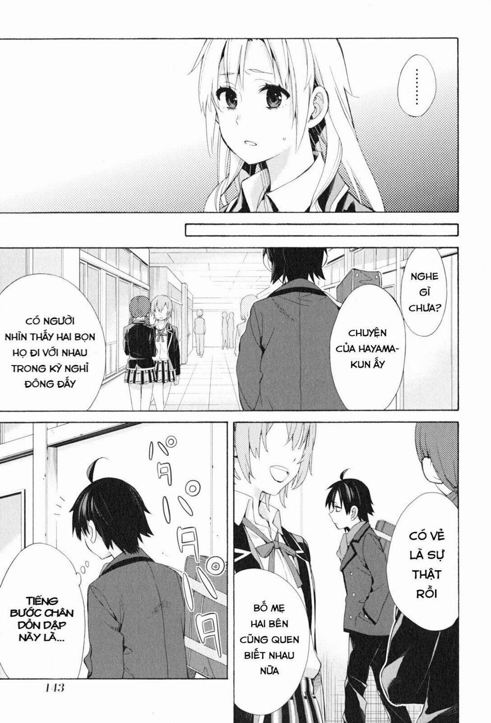 Chuyện Tình Thanh Xuân Bi Hài Của Tôi Quả Nhiên Là Sai Lầm 47 trang 26