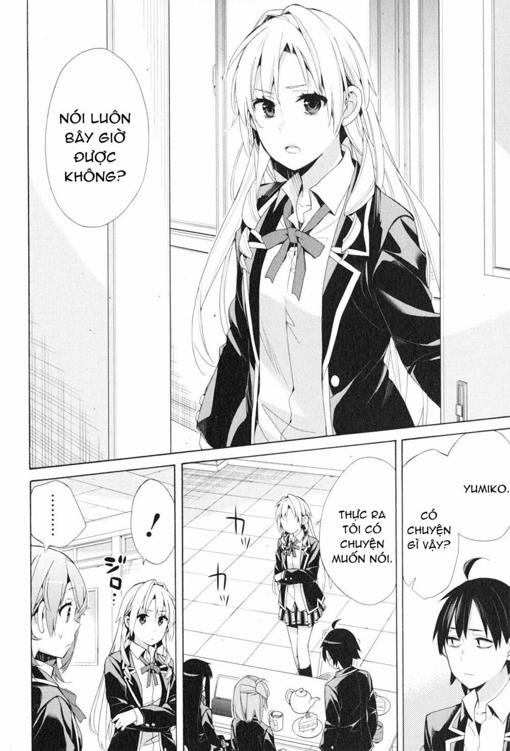 Chuyện Tình Thanh Xuân Bi Hài Của Tôi Quả Nhiên Là Sai Lầm 48 trang 13