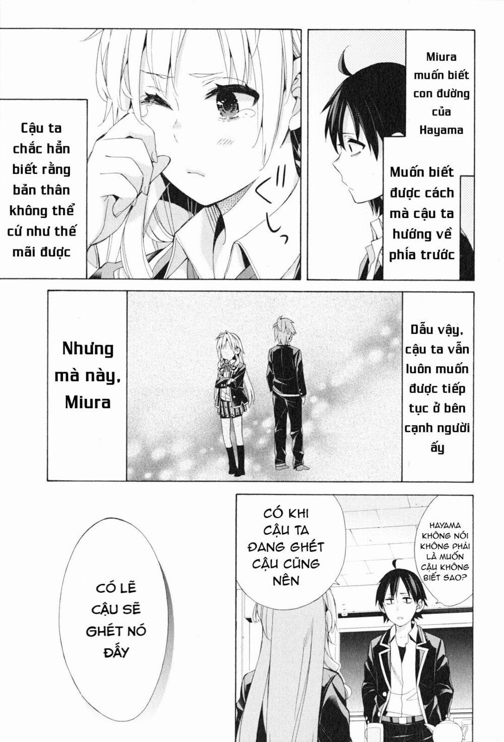 Chuyện Tình Thanh Xuân Bi Hài Của Tôi Quả Nhiên Là Sai Lầm 48 trang 24