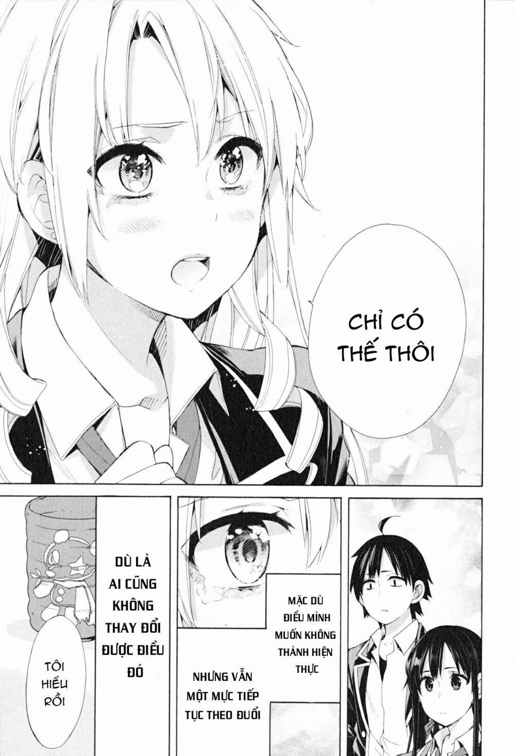 Chuyện Tình Thanh Xuân Bi Hài Của Tôi Quả Nhiên Là Sai Lầm 48 trang 26