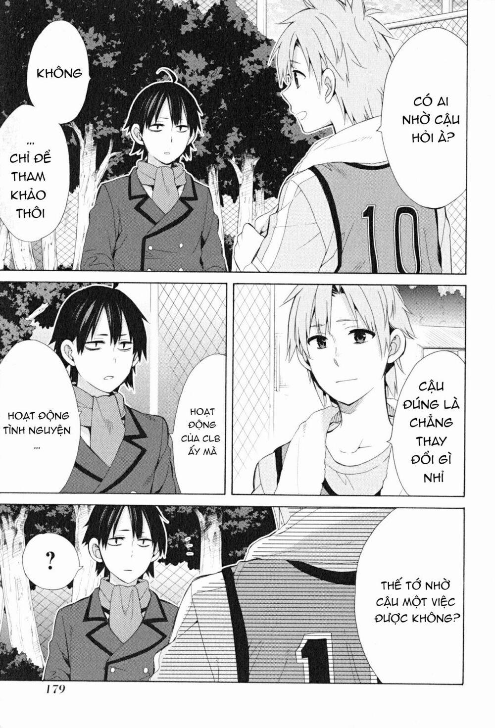 Chuyện Tình Thanh Xuân Bi Hài Của Tôi Quả Nhiên Là Sai Lầm 48 trang 28