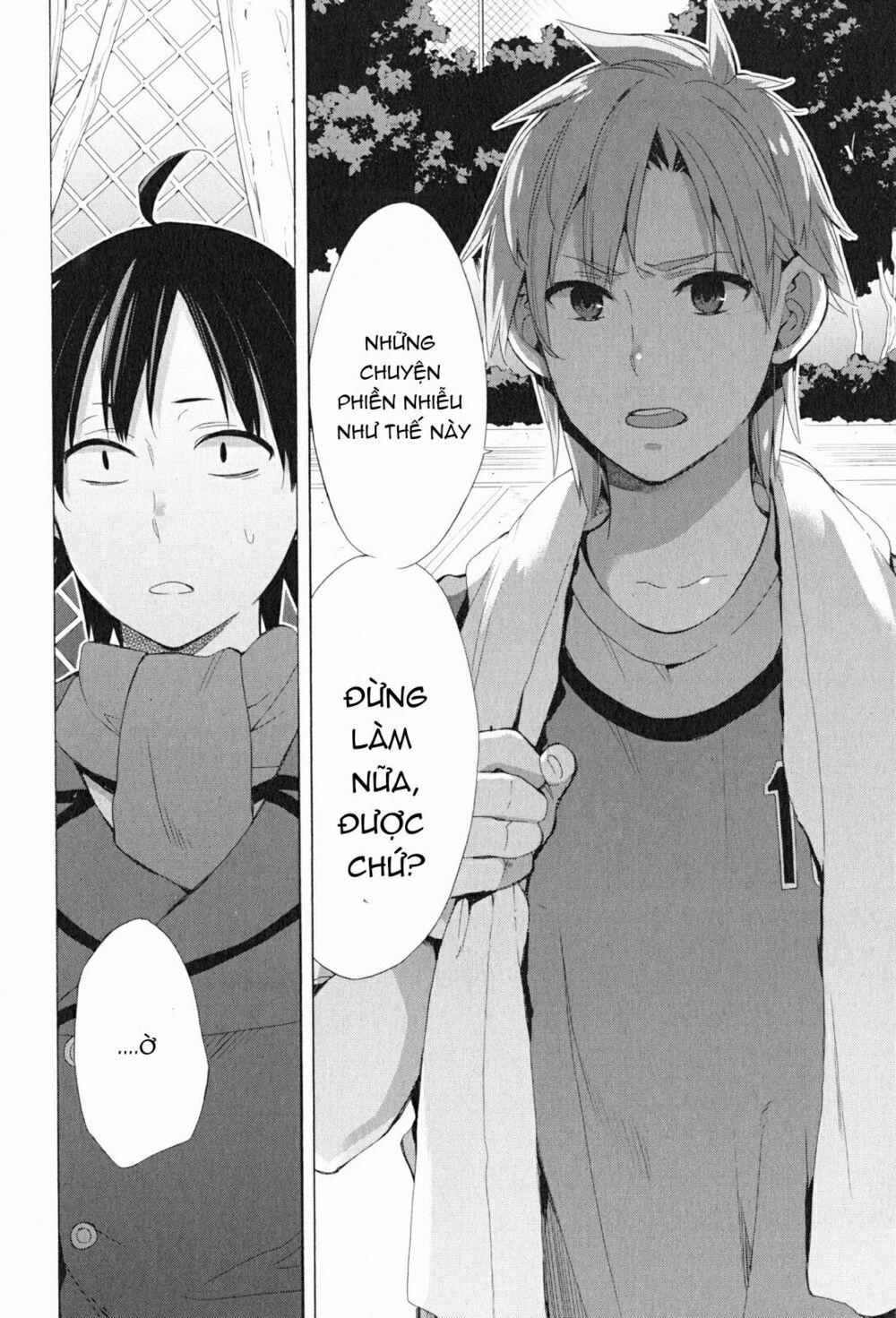 Chuyện Tình Thanh Xuân Bi Hài Của Tôi Quả Nhiên Là Sai Lầm 48 trang 29