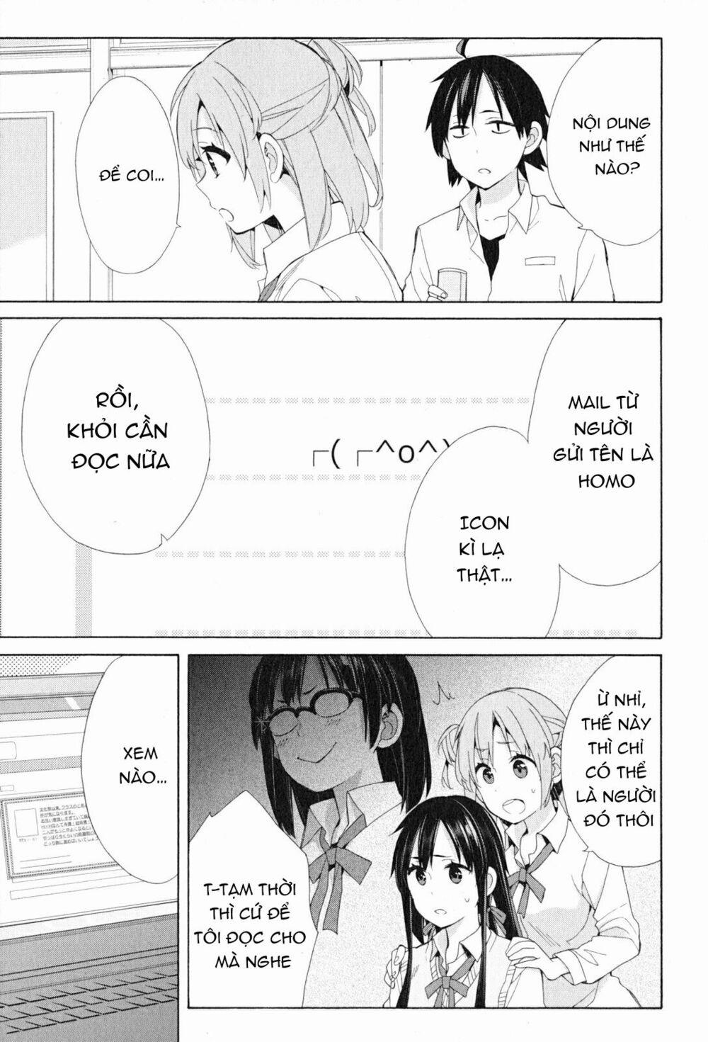 Chuyện Tình Thanh Xuân Bi Hài Của Tôi Quả Nhiên Là Sai Lầm 48 trang 34