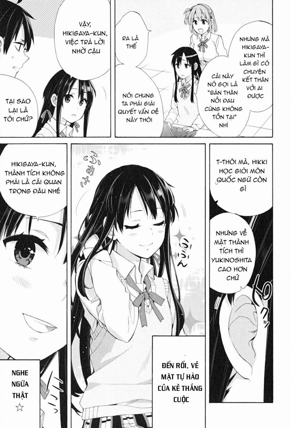 Chuyện Tình Thanh Xuân Bi Hài Của Tôi Quả Nhiên Là Sai Lầm 48 trang 36