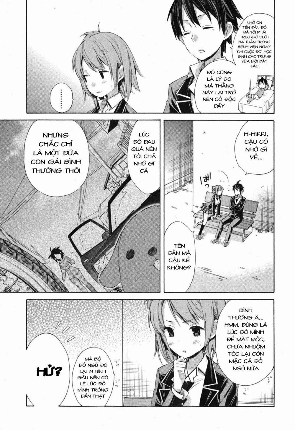 Chuyện Tình Thanh Xuân Bi Hài Của Tôi Quả Nhiên Là Sai Lầm 5 trang 12