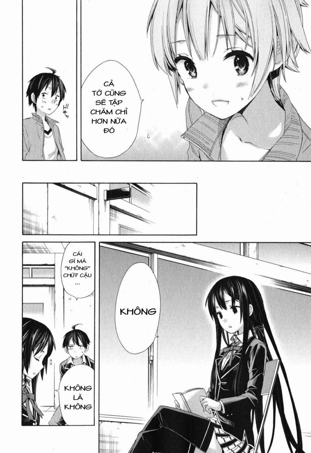 Chuyện Tình Thanh Xuân Bi Hài Của Tôi Quả Nhiên Là Sai Lầm 5 trang 21