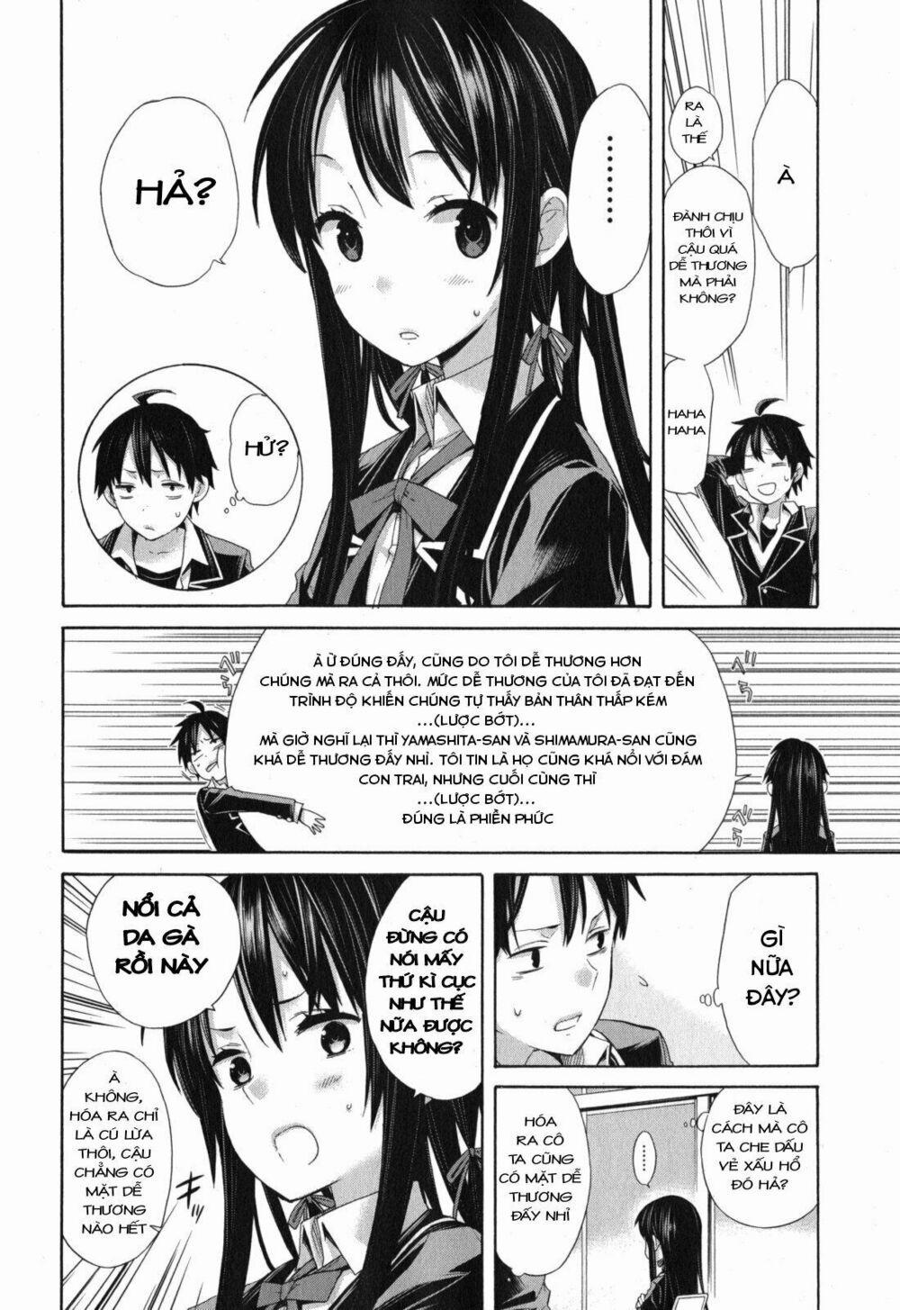 Chuyện Tình Thanh Xuân Bi Hài Của Tôi Quả Nhiên Là Sai Lầm 5 trang 23