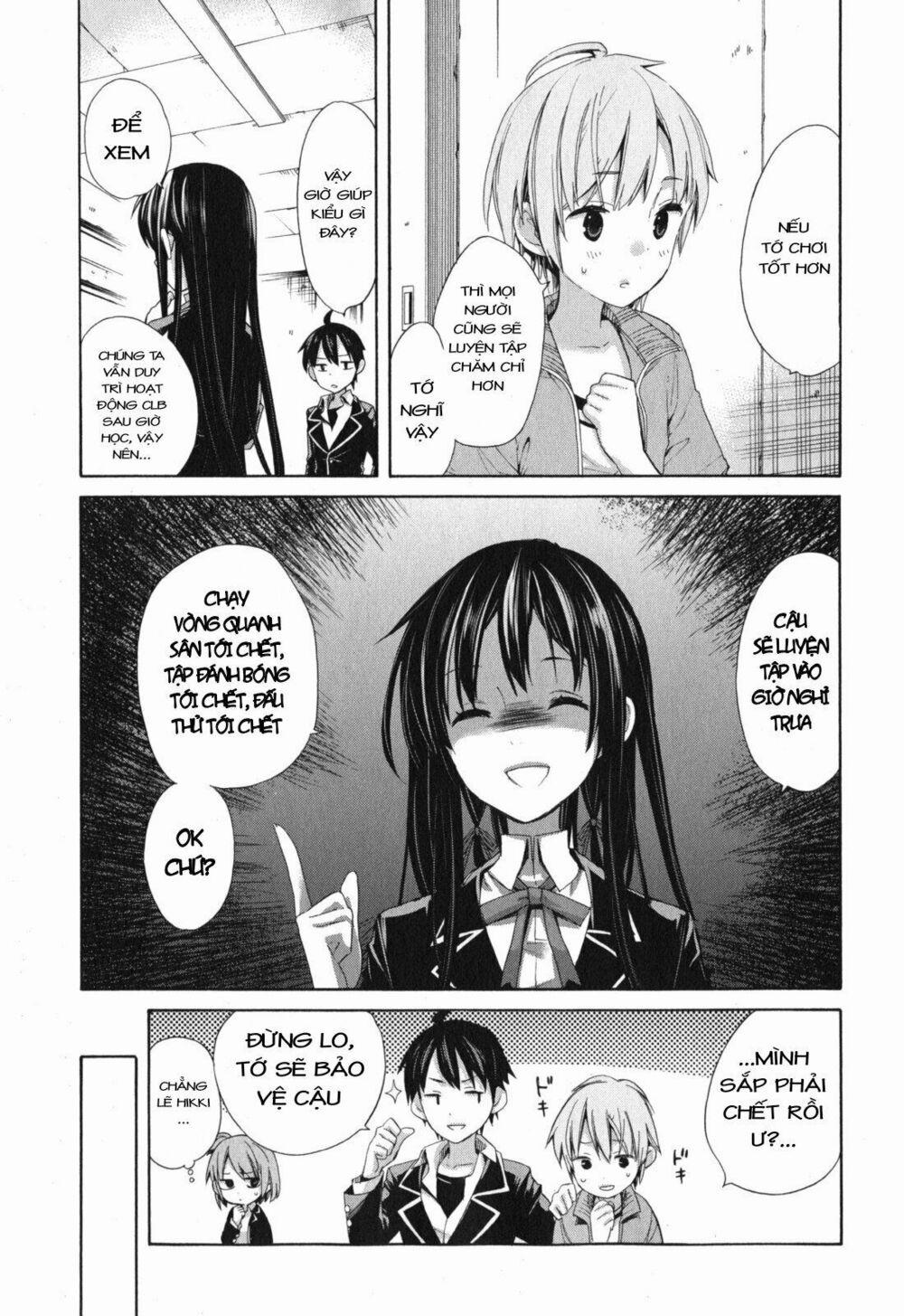 Chuyện Tình Thanh Xuân Bi Hài Của Tôi Quả Nhiên Là Sai Lầm 5 trang 28