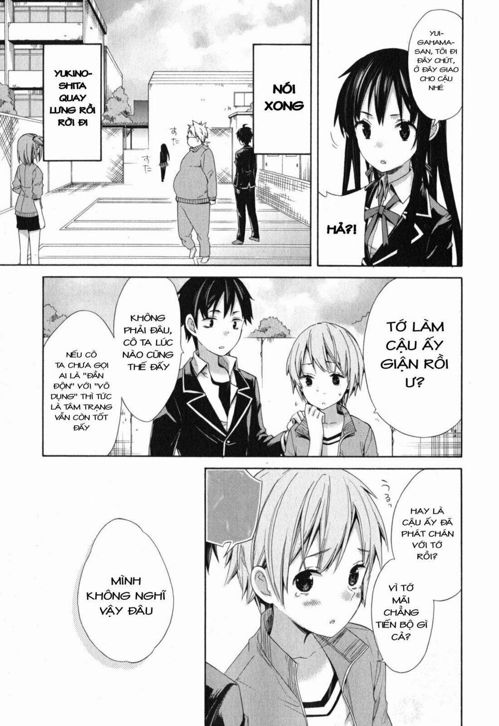 Chuyện Tình Thanh Xuân Bi Hài Của Tôi Quả Nhiên Là Sai Lầm 5 trang 36