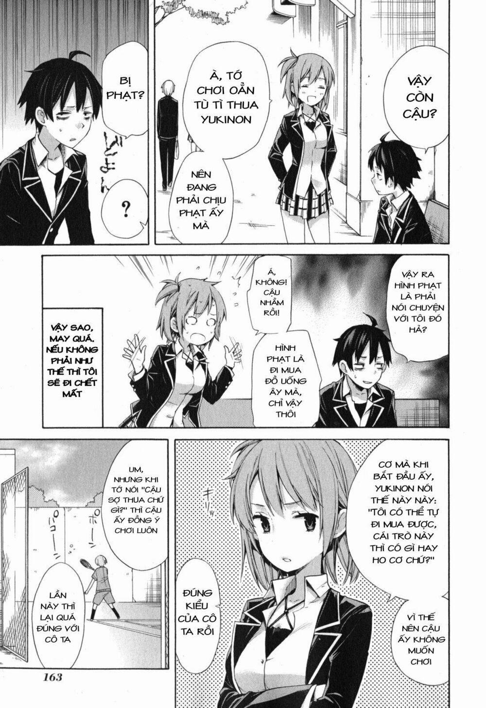 Chuyện Tình Thanh Xuân Bi Hài Của Tôi Quả Nhiên Là Sai Lầm 5 trang 8