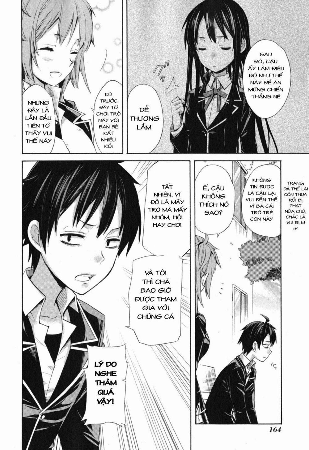 Chuyện Tình Thanh Xuân Bi Hài Của Tôi Quả Nhiên Là Sai Lầm 5 trang 9