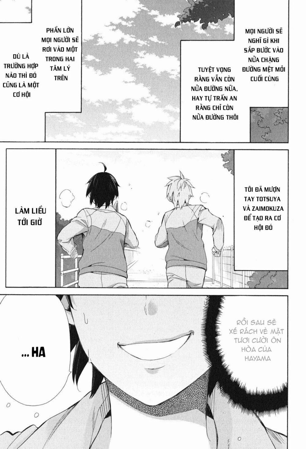 Chuyện Tình Thanh Xuân Bi Hài Của Tôi Quả Nhiên Là Sai Lầm 50 trang 16