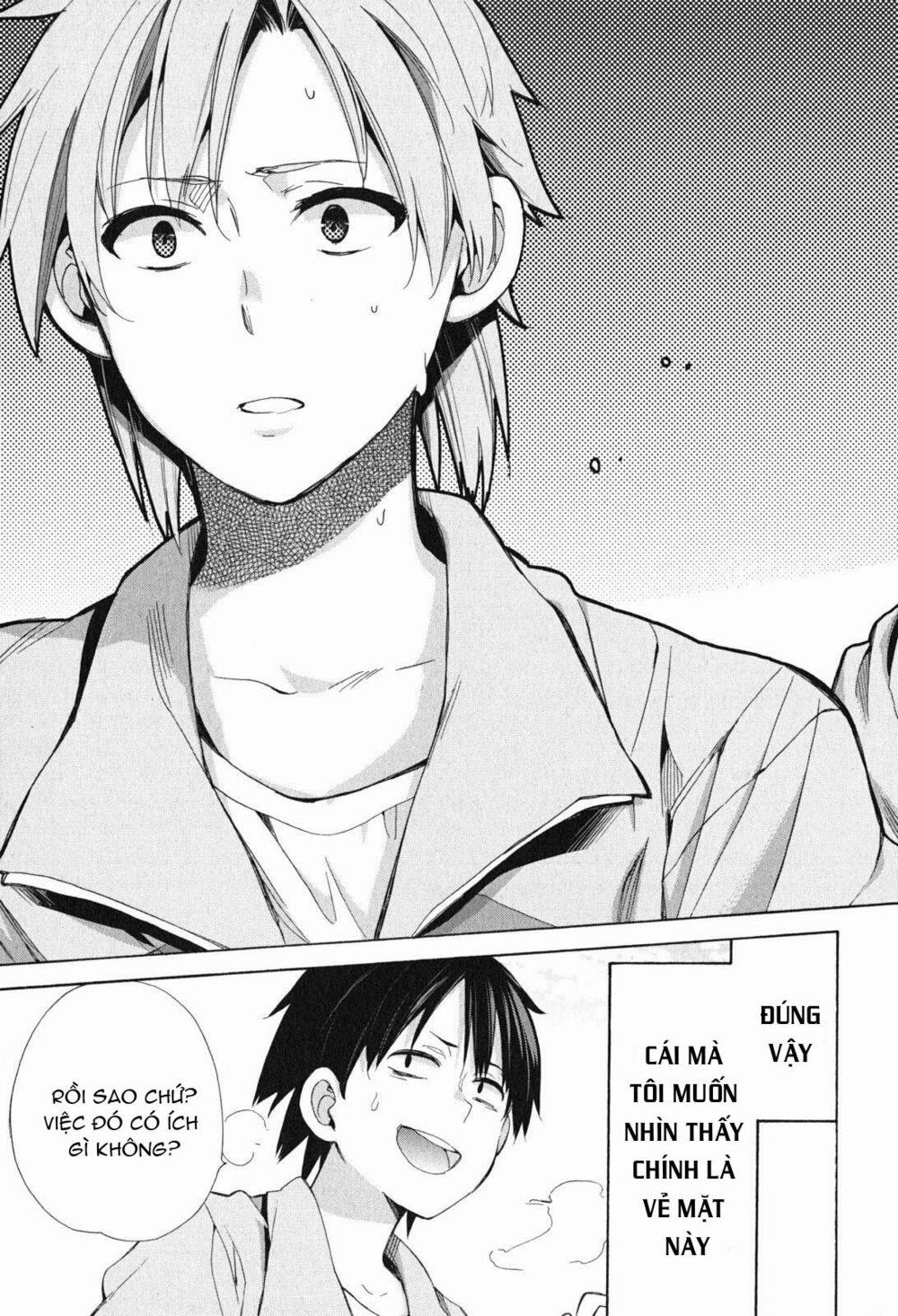 Chuyện Tình Thanh Xuân Bi Hài Của Tôi Quả Nhiên Là Sai Lầm 50 trang 18