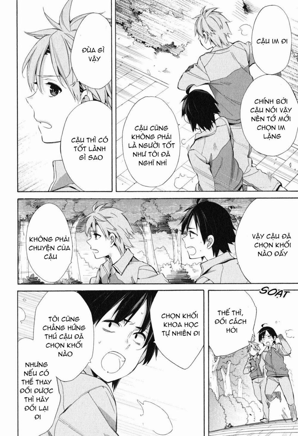 Chuyện Tình Thanh Xuân Bi Hài Của Tôi Quả Nhiên Là Sai Lầm 50 trang 19