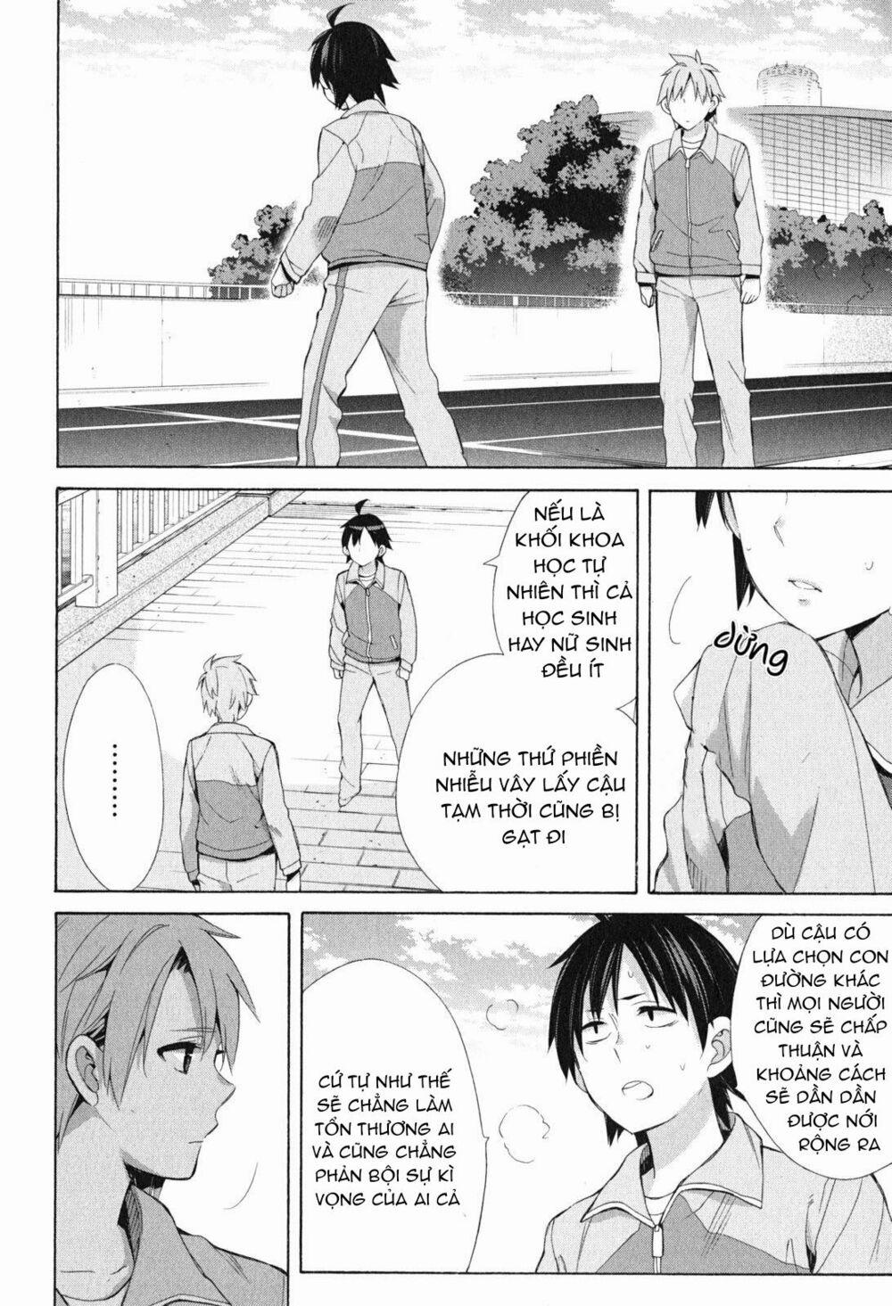 Chuyện Tình Thanh Xuân Bi Hài Của Tôi Quả Nhiên Là Sai Lầm 50 trang 21