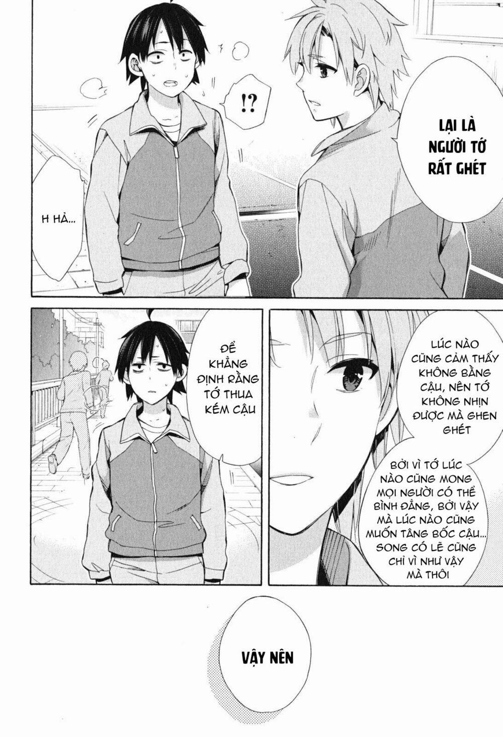 Chuyện Tình Thanh Xuân Bi Hài Của Tôi Quả Nhiên Là Sai Lầm 50 trang 23