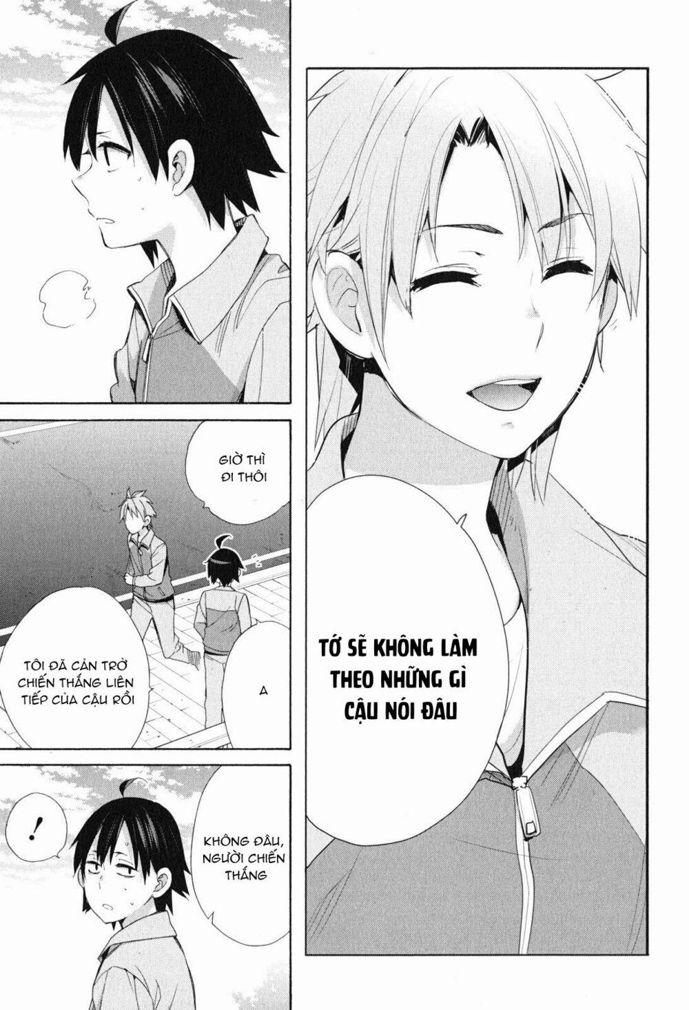 Chuyện Tình Thanh Xuân Bi Hài Của Tôi Quả Nhiên Là Sai Lầm 50 trang 24