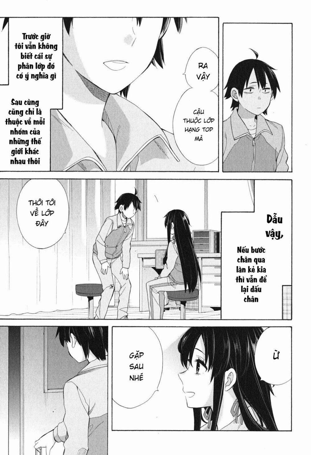 Chuyện Tình Thanh Xuân Bi Hài Của Tôi Quả Nhiên Là Sai Lầm 51 trang 14