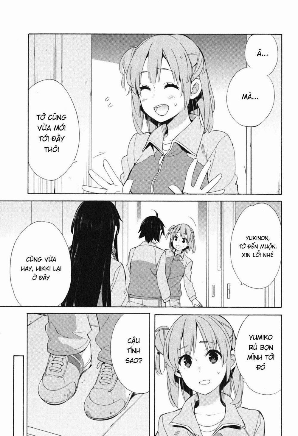 Chuyện Tình Thanh Xuân Bi Hài Của Tôi Quả Nhiên Là Sai Lầm 51 trang 16