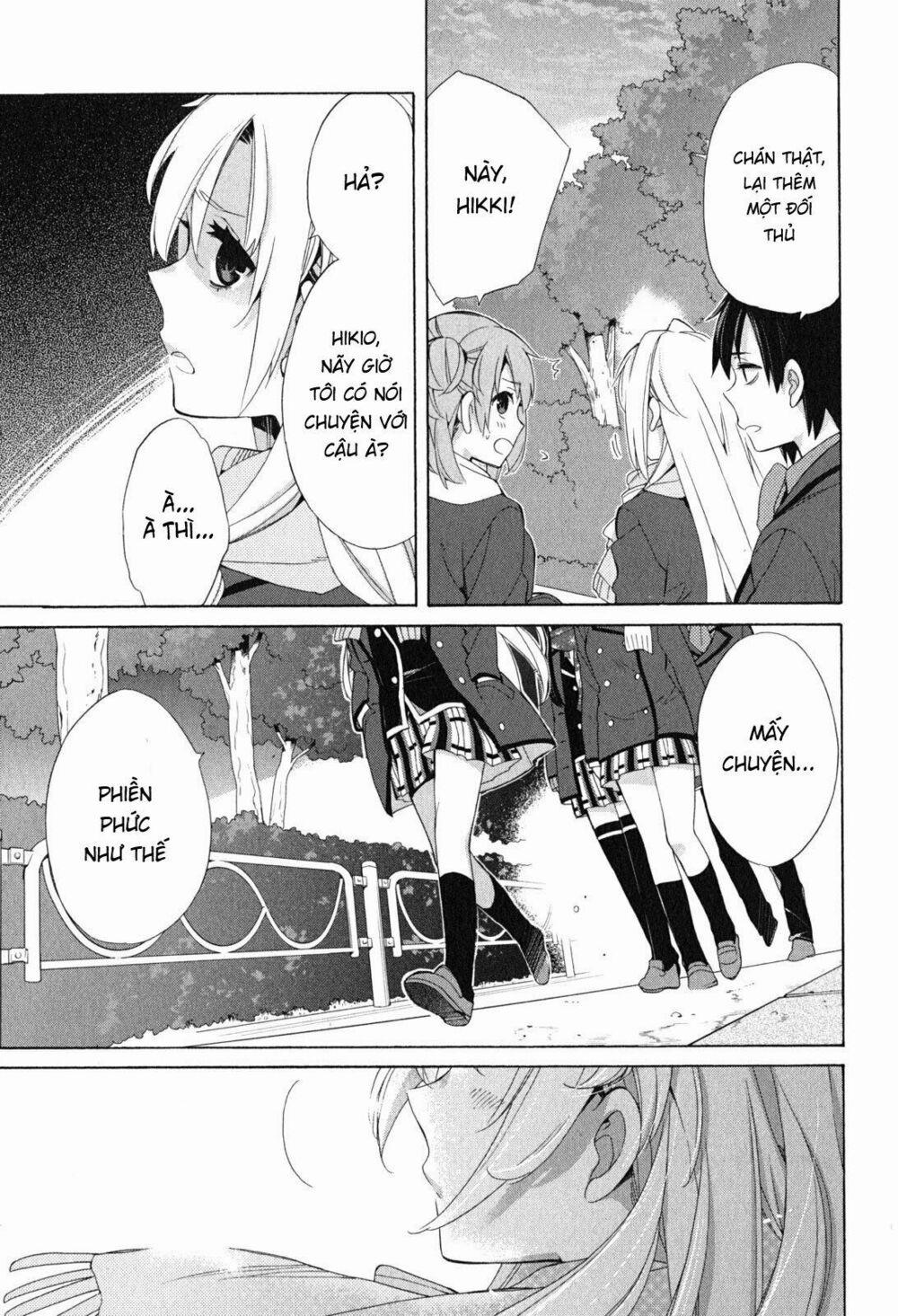 Chuyện Tình Thanh Xuân Bi Hài Của Tôi Quả Nhiên Là Sai Lầm 51 trang 18