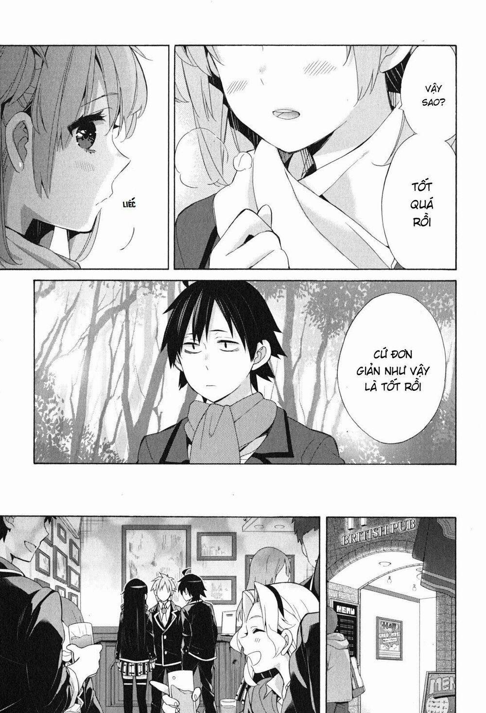 Chuyện Tình Thanh Xuân Bi Hài Của Tôi Quả Nhiên Là Sai Lầm 51 trang 20