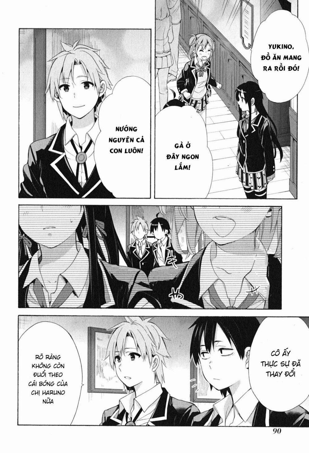 Chuyện Tình Thanh Xuân Bi Hài Của Tôi Quả Nhiên Là Sai Lầm 51 trang 23