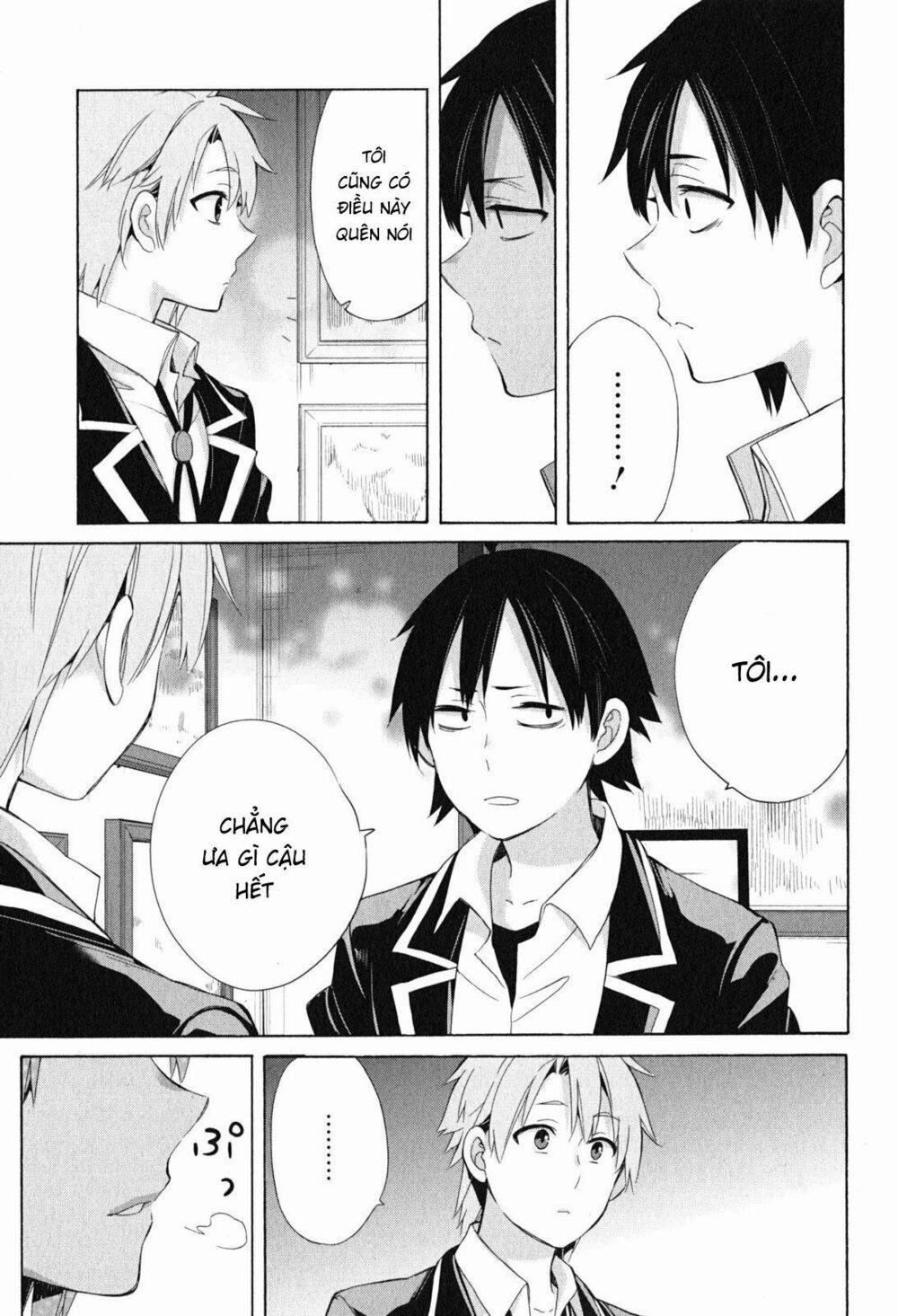 Chuyện Tình Thanh Xuân Bi Hài Của Tôi Quả Nhiên Là Sai Lầm 51 trang 26