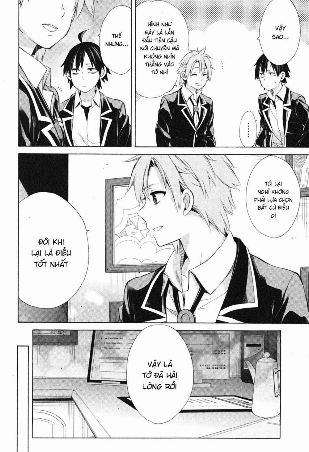 Chuyện Tình Thanh Xuân Bi Hài Của Tôi Quả Nhiên Là Sai Lầm 51 trang 27