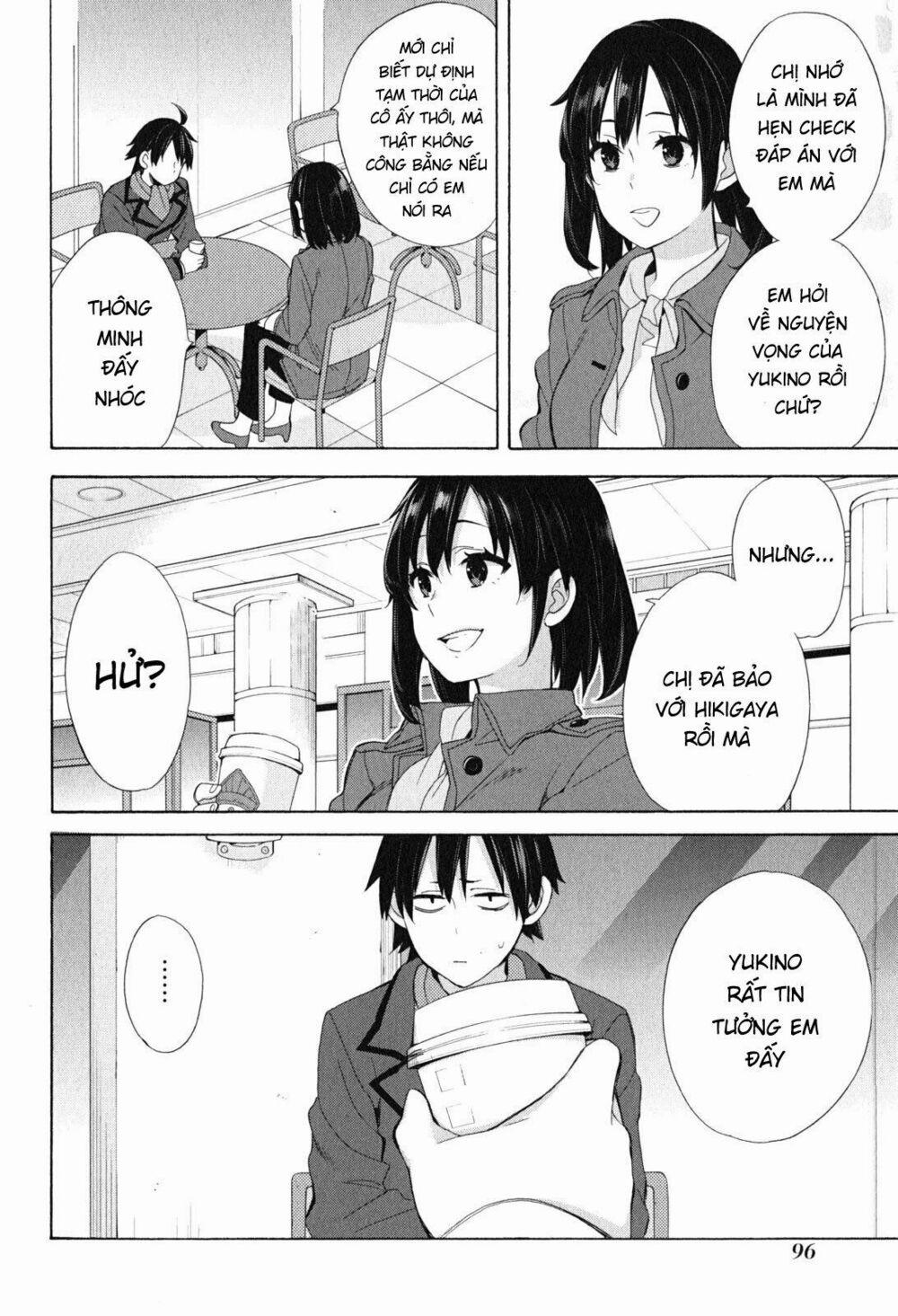 Chuyện Tình Thanh Xuân Bi Hài Của Tôi Quả Nhiên Là Sai Lầm 51 trang 29