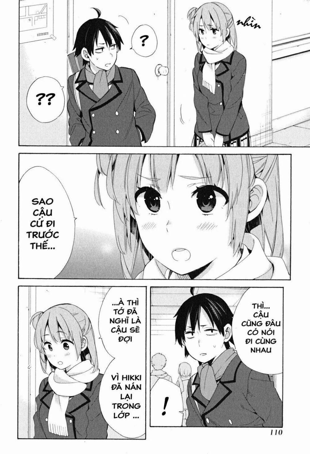 Chuyện Tình Thanh Xuân Bi Hài Của Tôi Quả Nhiên Là Sai Lầm 52 trang 10